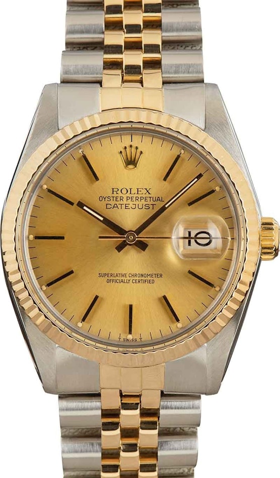 Buy Used Rolex Datejust 16013 | Bob's Watches - Sku: 162334 NAP