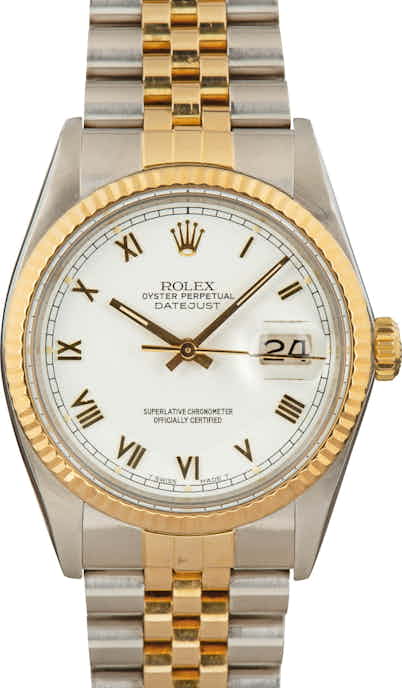 Rolex Datejust 16013 White