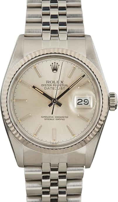 Rolex Datejust 16014 Stainless Steel Jubilee Band