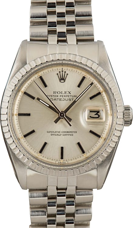 Pre-Owned Rolex Datejust 1603 Steel