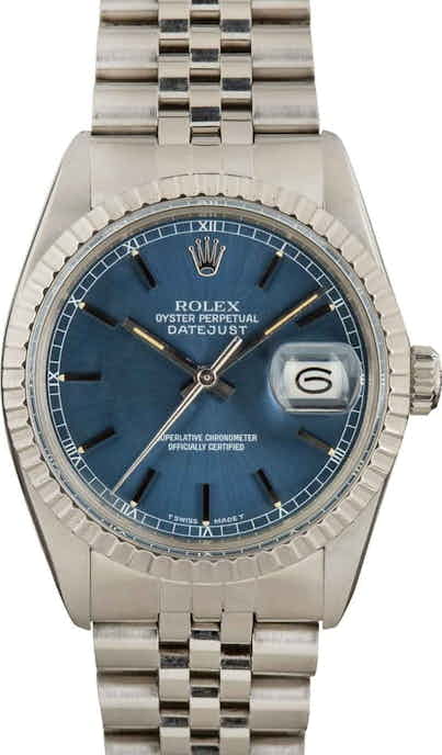 Rolex Datejust 16030 Blue