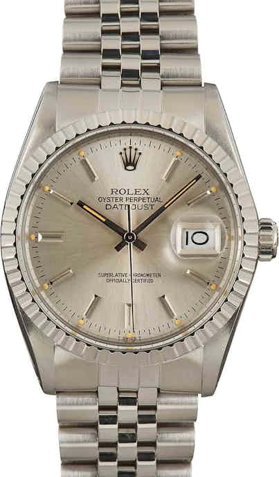 Pre-Owned Rolex Datejust Stainless 16030