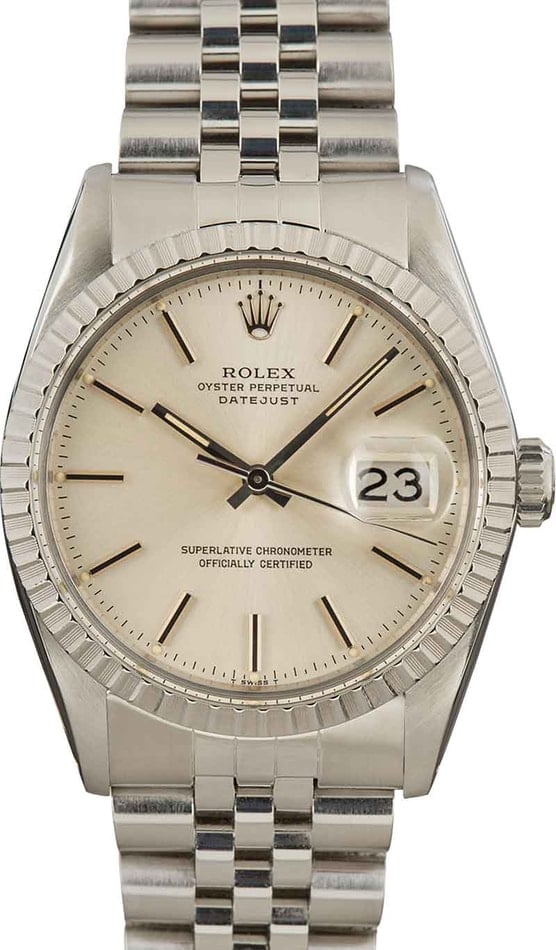 Buy Used Rolex Datejust 16030 Bob s Watches Sku 161853