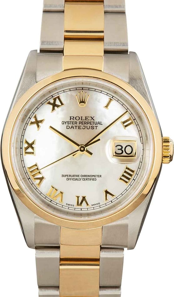 Buy Used Rolex Datejust 16203 | Bob's Watches - Sku: 160873
