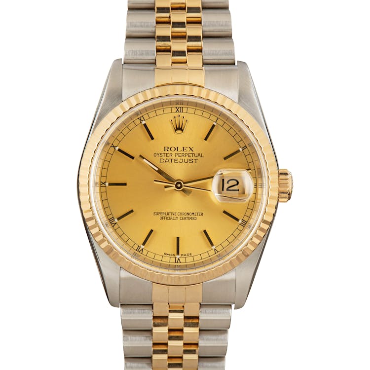 Used Rolex Datejust 16233 Two Tone