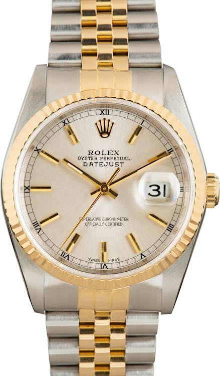 Used Rolex Datejust 16233 Two Tone