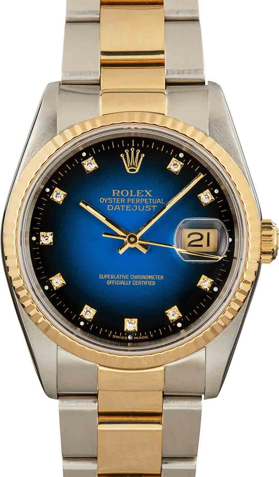 Buy Used Rolex Datejust 16233 Bob s Watches Sku 159571