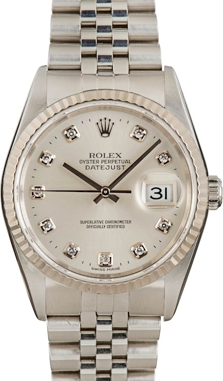 Pre-Owned Rolex Datejust 16234 Diamond Dial