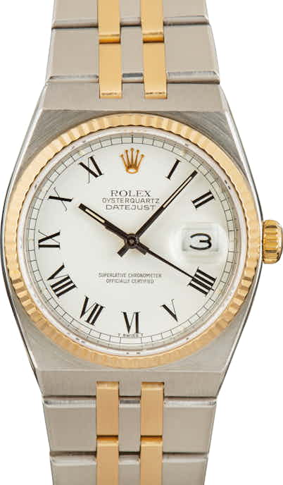 Pre Owned Rolex Datejust OysterQuartz 17013