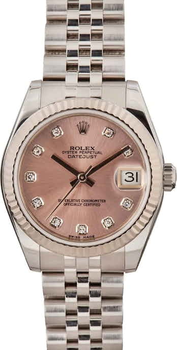 Rolex Datejust 178274 Pink Diamond Dial