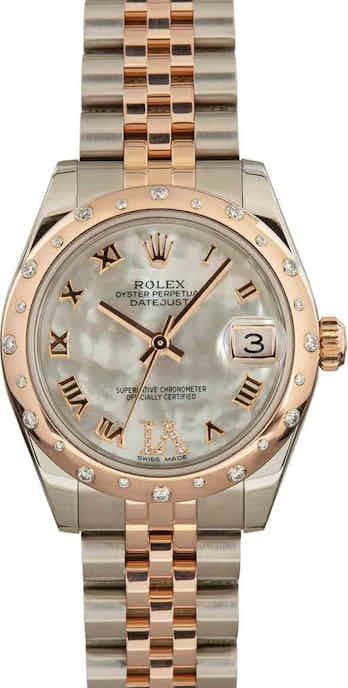 Rolex Datejust 178341 Roman Mother of Pearl Dial