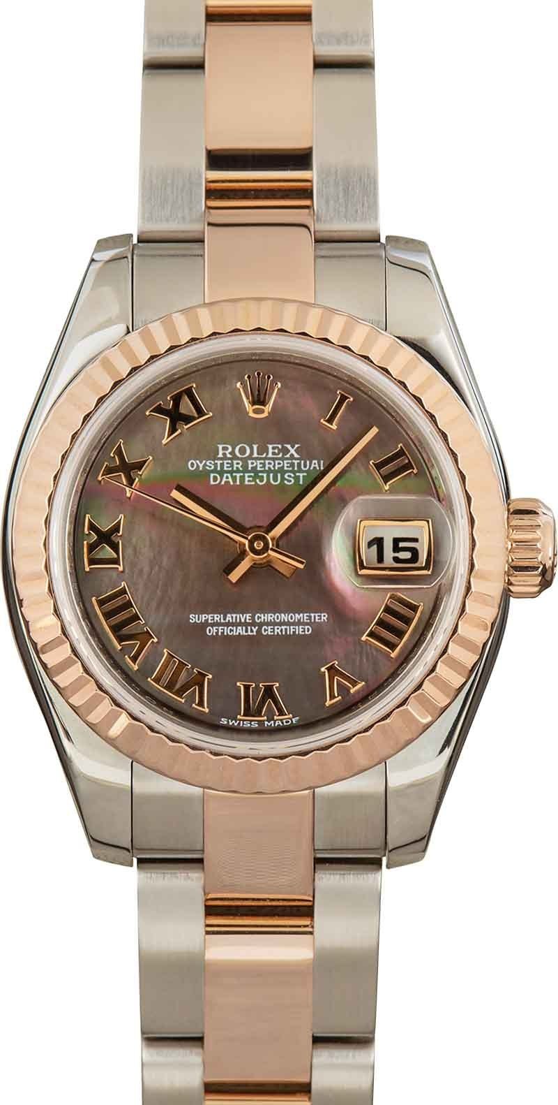 Buy Used Rolex Datejust 179171 | Bob's Watches - Sku: 160901