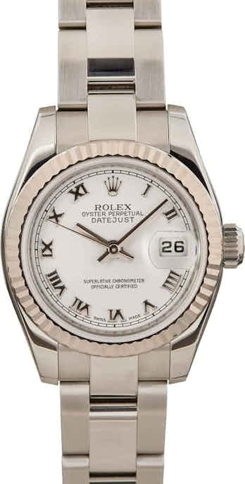 Rolex Datejust 179174 White Roman