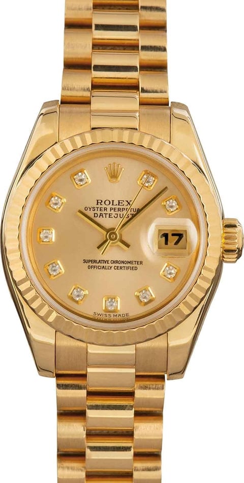 Buy Used Rolex Datejust 179178 Bob s Watches Sku 162079