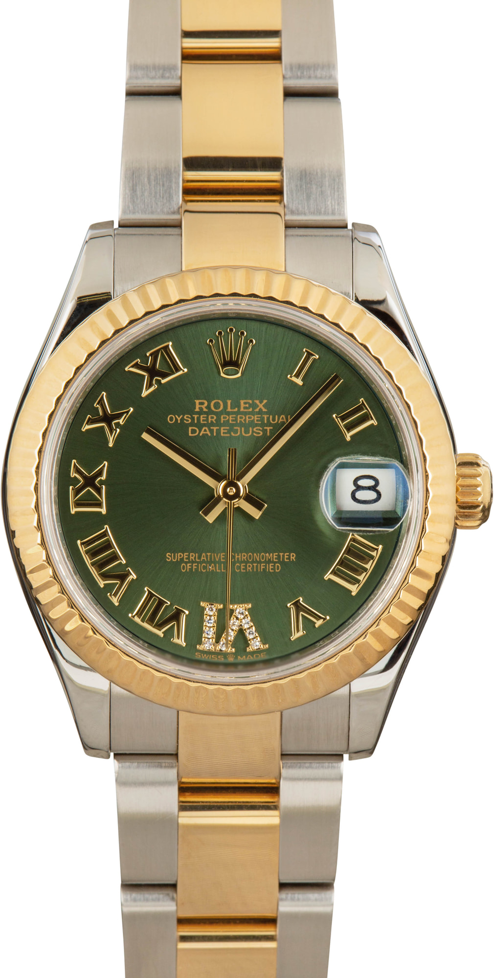 Rolex Datejust Two Tone Womens Watches Bob s Watches