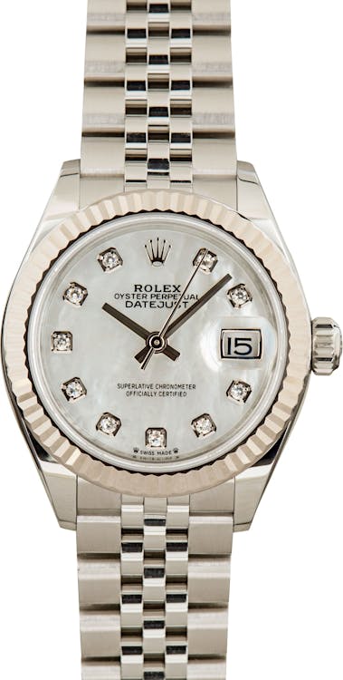 Ladies Rolex Datejust 279174 Mother Of Pearl