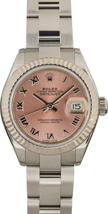 Rolex Datejust 279174 Pink Roman Dial