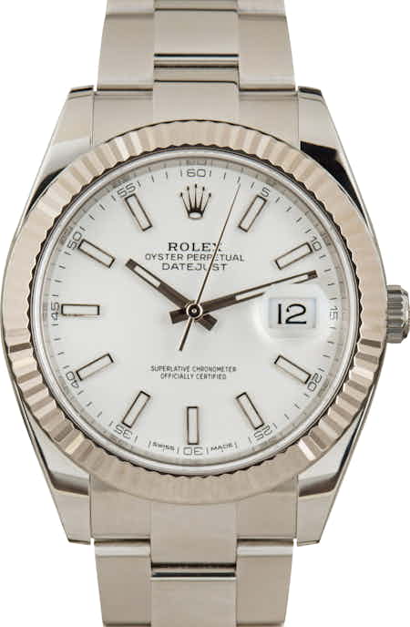 Used Rolex Datejust 41 Ref 126334 Stainless Steel