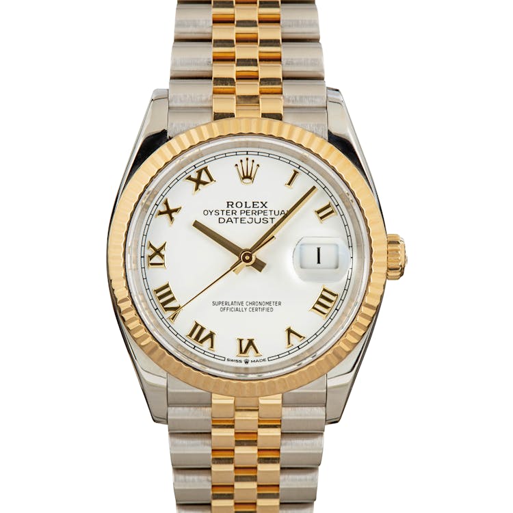 Pre-Owned Rolex Datejust 126233 Steel & Gold