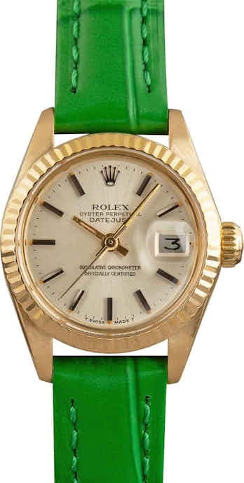 Pre Owned Rolex Datejust 6917 Silver Dial