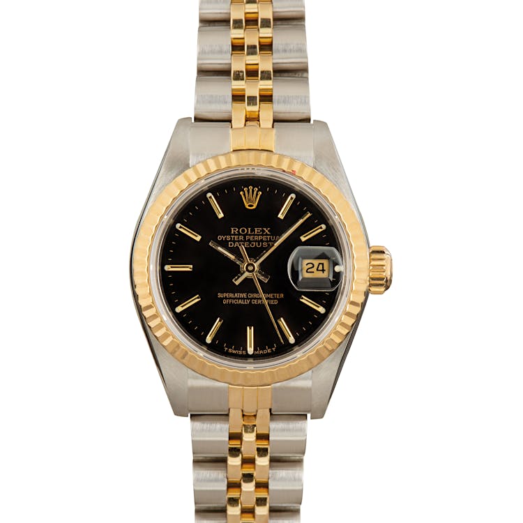 Used Ladies Rolex Oyster Perpetual DateJust 69173