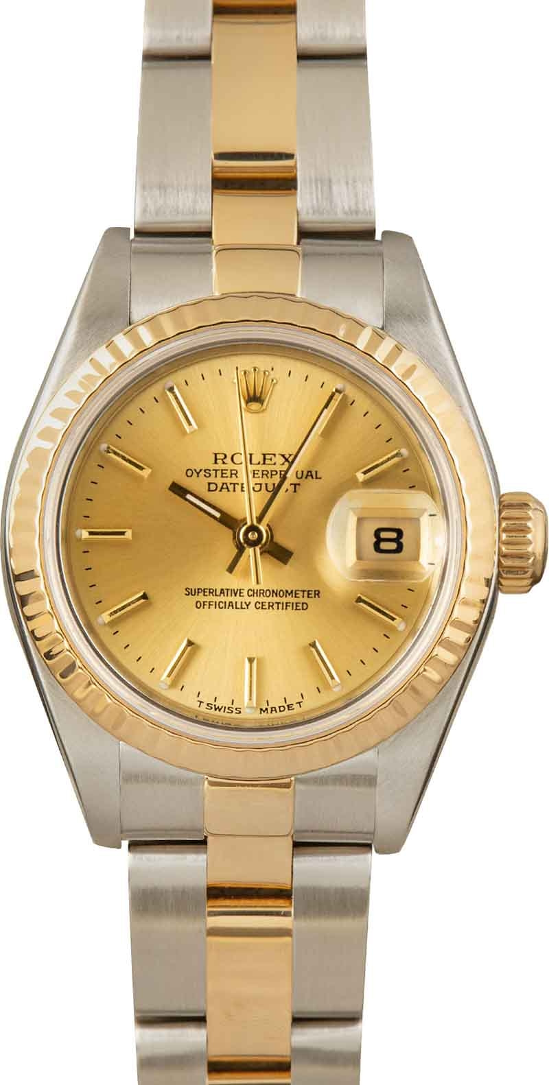 Buy Used Rolex Datejust 79173 | Bob's Watches - Sku: 161966