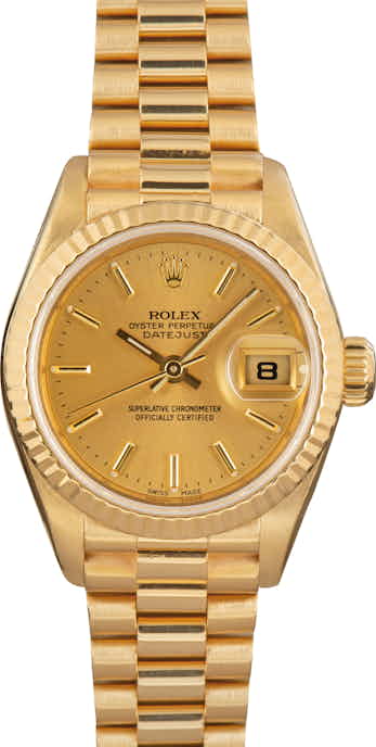 Rolex Datejust 79178 18k Yellow Gold