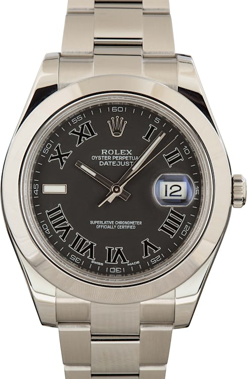 Rolex Datejust II Ref 116300 Black Dial