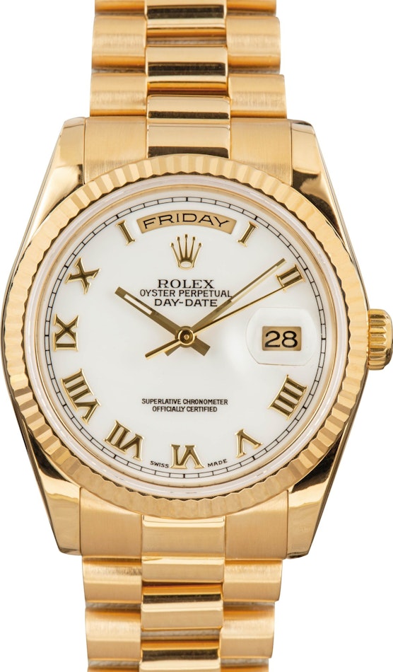 Buy Used Rolex Day-Date 118238 | Bob's Watches - Sku: 166106