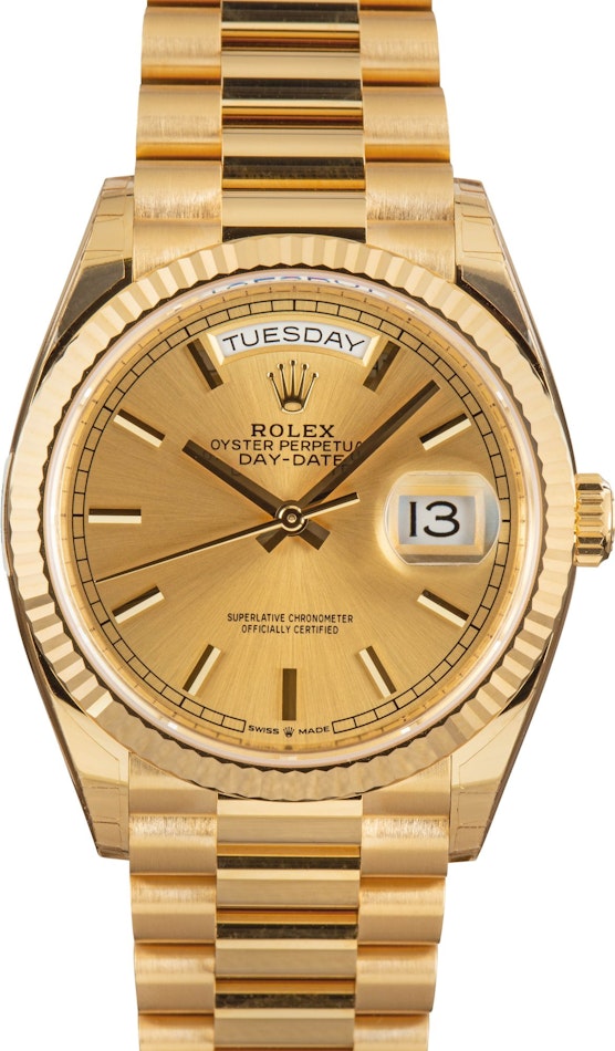 Buy Used Rolex Day-Date 128238 | Bob's Watches - Sku: 166239 C