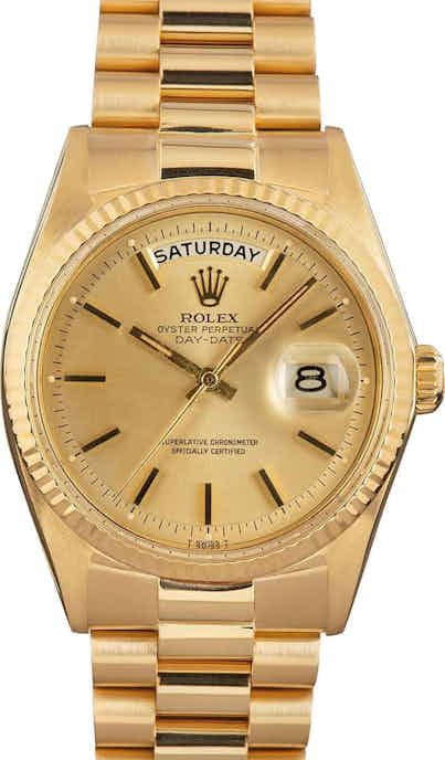 Rolex Day-Date President 1803 Champagne Dial