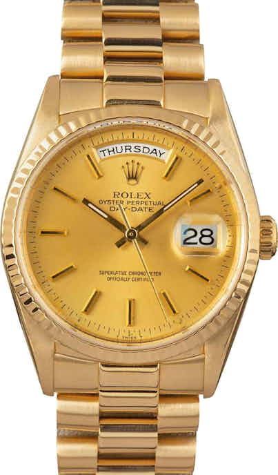 Mens Pre-owned Rolex President Day-Date 18238