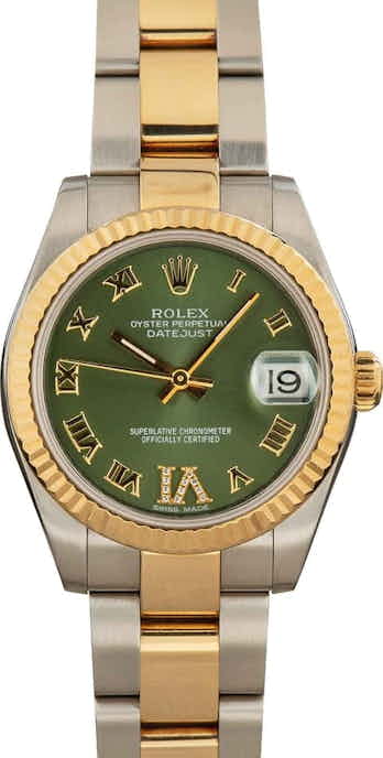 Rolex Mid-size Datejust 178273 Roman Dial