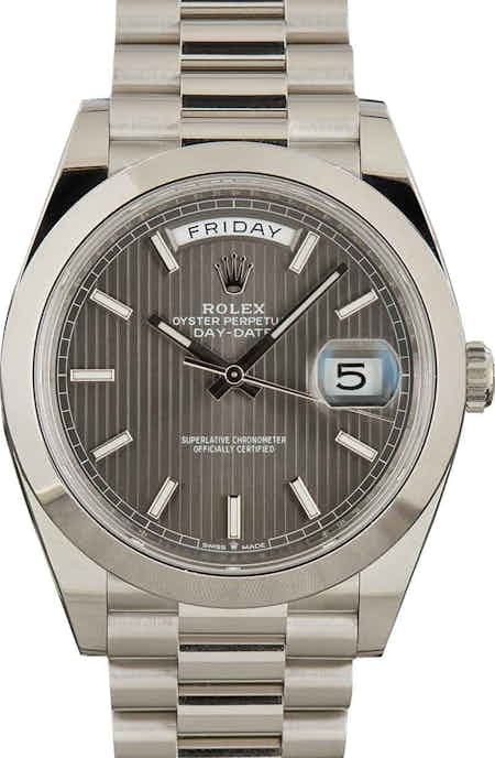 Rolex Day-Date 40 Ref 228206 Platinum