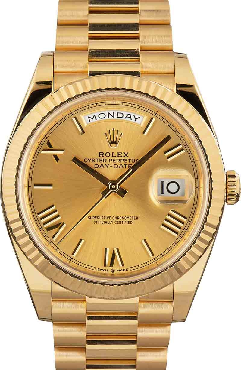 Gold Rolex BobsWatches