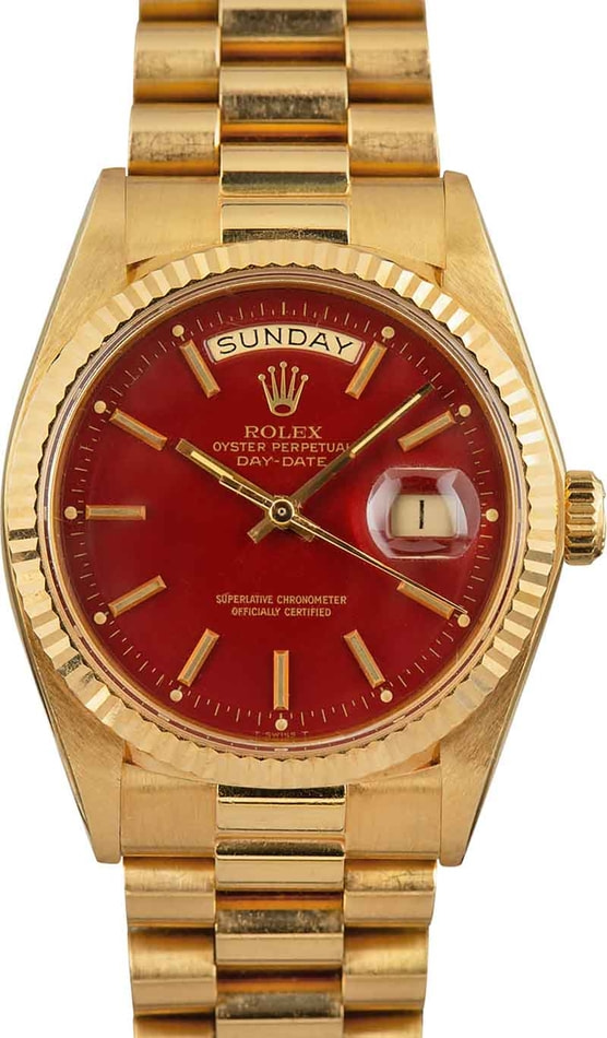 Rolex Red Watches Bob s Watches