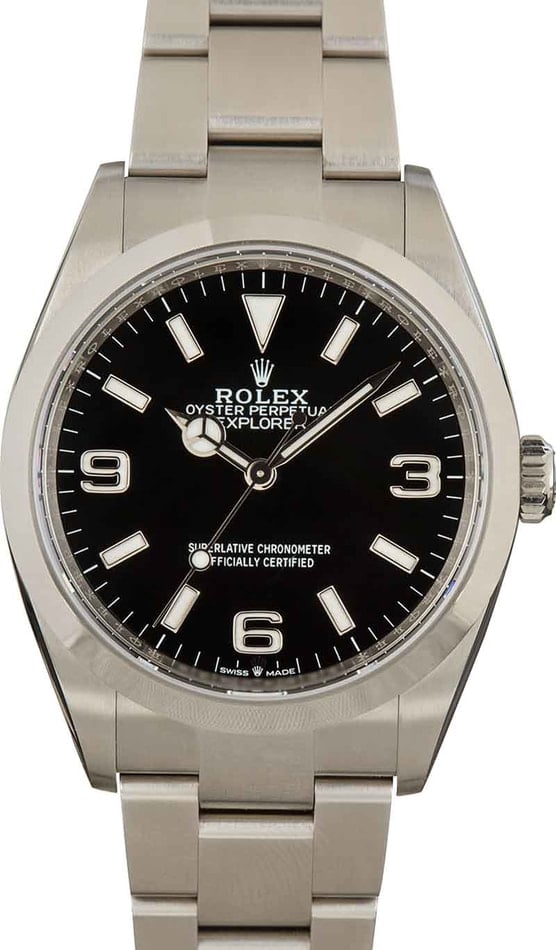 Buy Used Rolex Explorer 124270 Bob s Watches Sku 161020