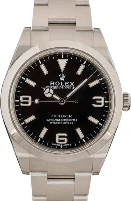 Rolex Explorer 214270 Black Dial