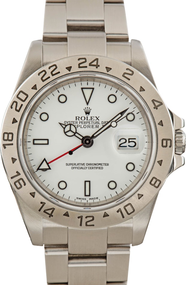 Buy Used Rolex Explorer II 16570 | Bob's Watches - Sku: 164036