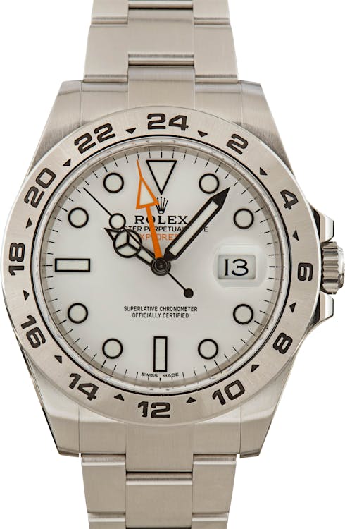 Rolex Explorer II 216570 White 42MM