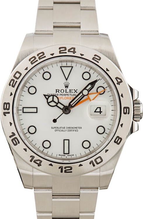 Rolex Explorer II Ref 216570 Steel Oyster Bracelet
