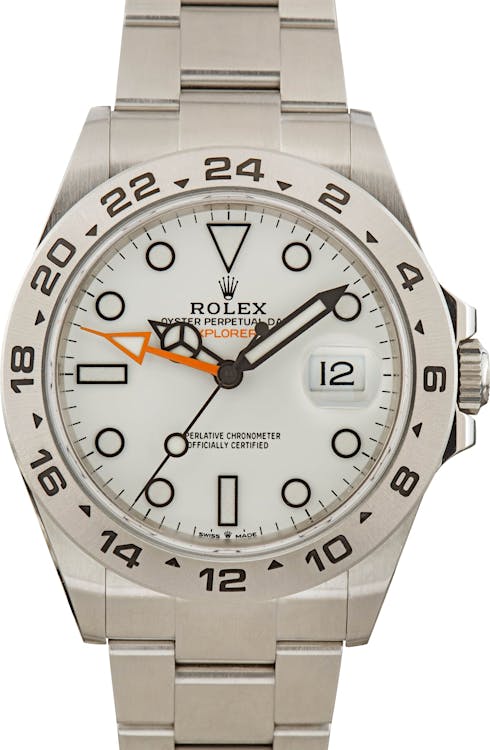 Mens Rolex Explorer II White 226570
