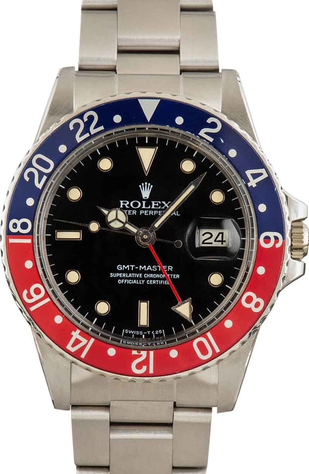 Buy Used Rolex GMT-Master 16750 | Bob's Watches - Sku: 151129