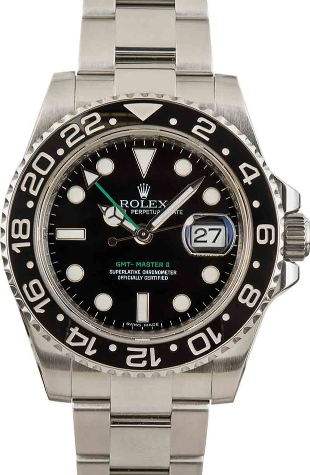 Buy Used Rolex GMT Master II 116710 Bob s Watches Sku 157851