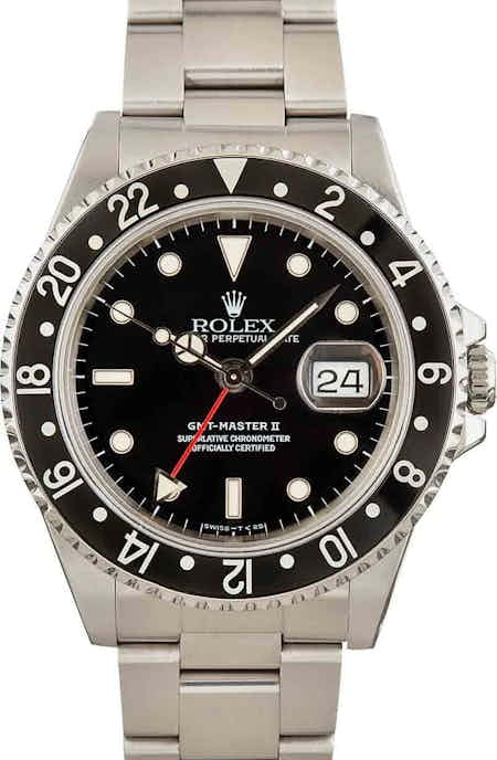 Rolex GMT-Master II Ref 16710 Stainless Steel Oyster