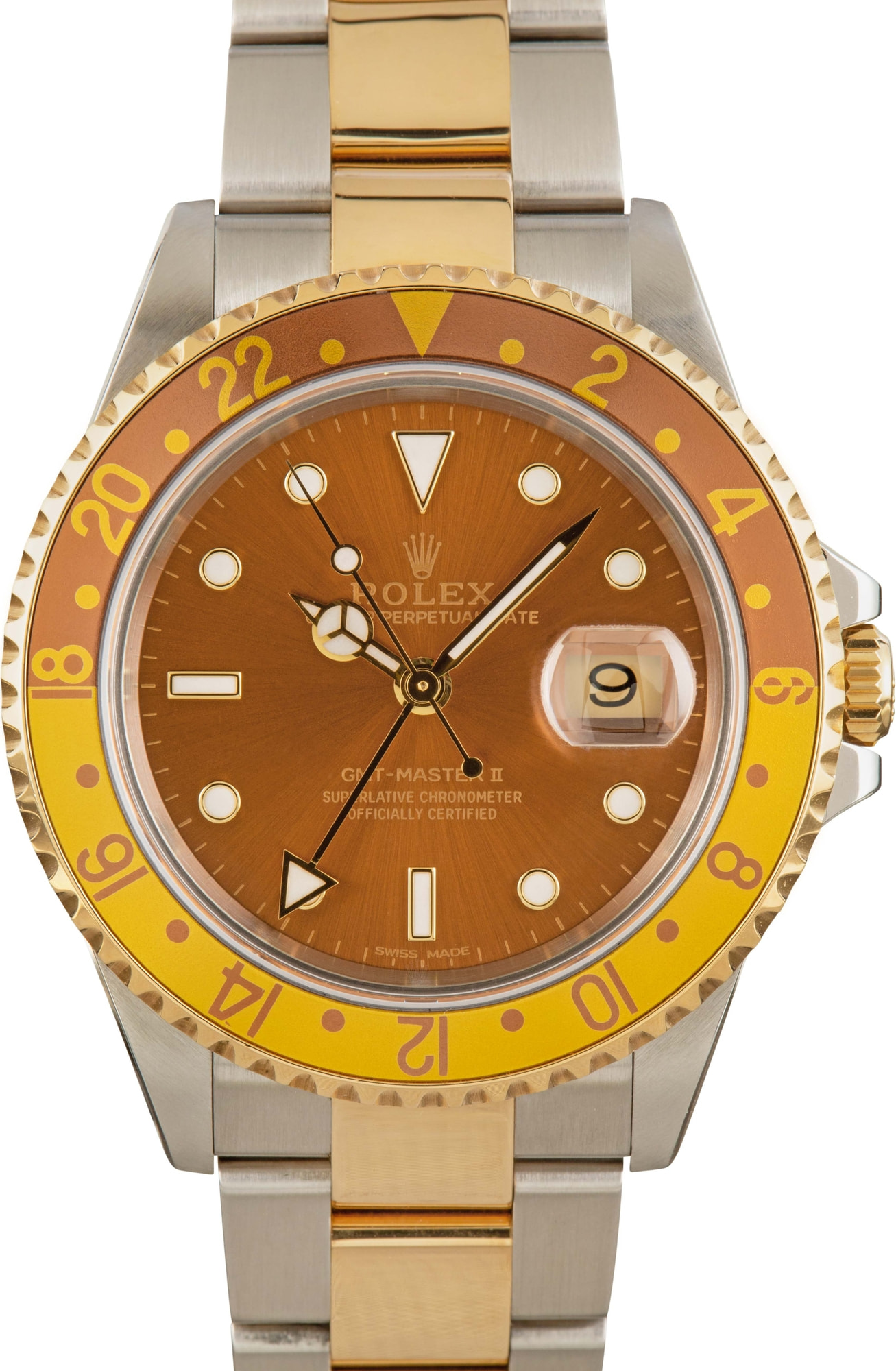 Buy Used Rolex GMT Master II 16713 Bob s Watches Sku 163103