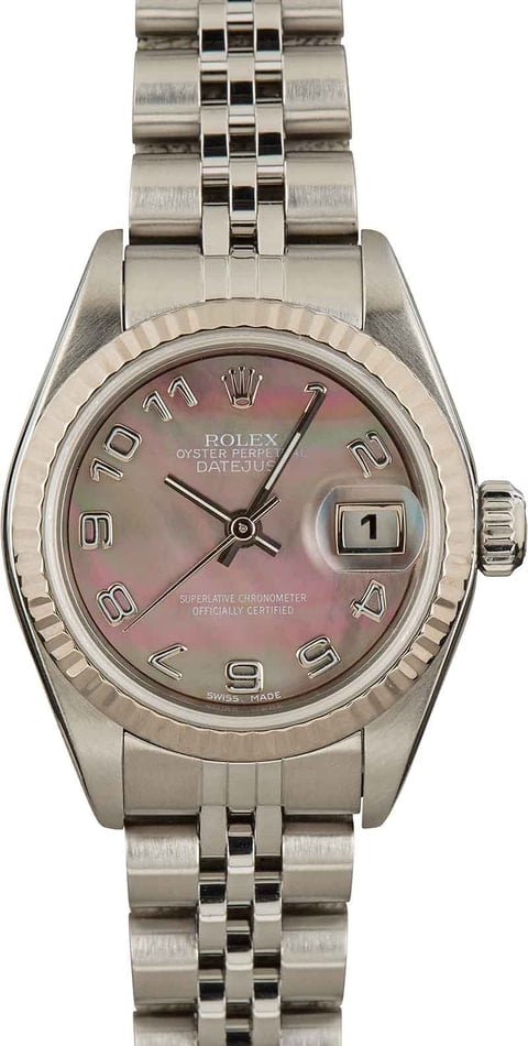 Buy Used Rolex Datejust 79174 Bob s Watches Sku 162628