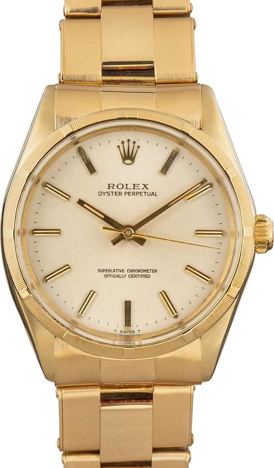 Buy Used Rolex Oyster Perpetual 1007 | Bob's Watches - Sku: 161843