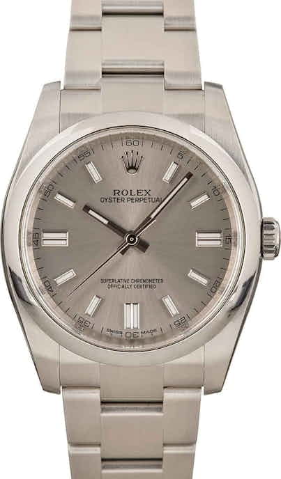 Rolex Oyster Perpetual 116000 Silver