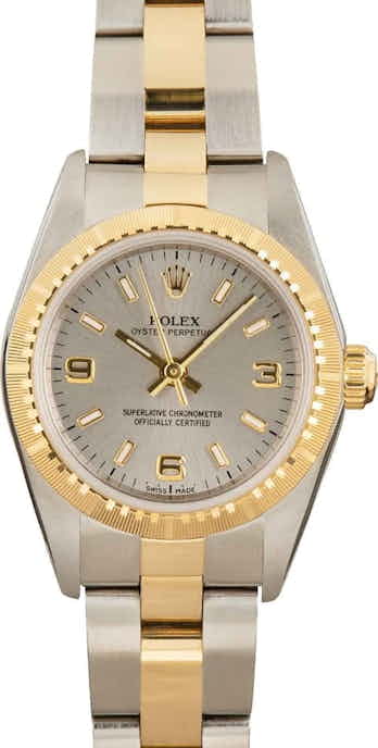 Rolex Lady Oyster Perpetual 76243 Two Tone Oyster